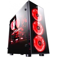 Carcasa Redragon Sidewipe Black, ATX Mid Tower, fara sursa