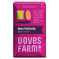 Faina mix grau, secara si orz pt. paine Malthouse, organic, kosher 1kg, Doves Farm