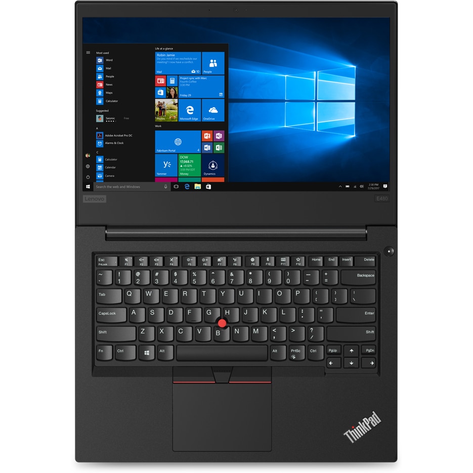 Laptop Lenovo ThinkPad E480 cu procesor Intel® Core™ i5-8250U pana