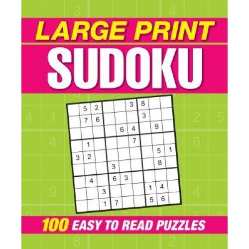 Large Print Sudoku Arcturus Publishing Author EMAG ro