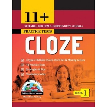 11+ Cloze: Cloze Practice Tests, Mrs Jay Antony (Author) 11+ Cloze: Cloze Practice Tests, Mrs Jay Antony (Author)