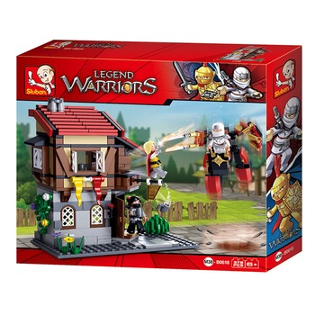 Set constructie Legend Warriors Batalia de la han 376 piese Set constructie Legend Warriors Batalia de la han 376 piese