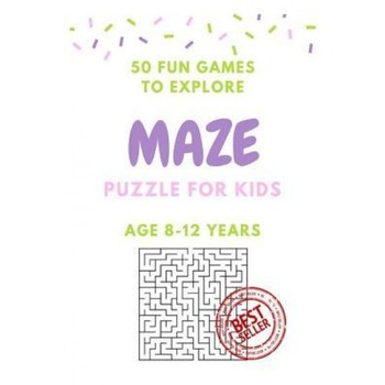 Maze Puzzle for Kids Age 8-12 Years, 50 Fun to Explore Maze: Activity Book for Kids, Children Books, Brain Games, Young Adults, Hobbies, Alice Shermann (Author) Maze Puzzle for Kids Age 8-12 Years, 50 Fun to Explore Maze: Activity Book for Kids, Children Books, Brain Games, Young Adults, Hobbies, Alice Shermann (Author)