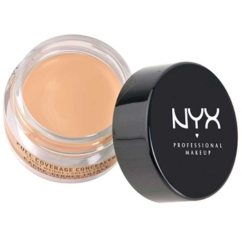 Corector Nyx Professional Makeup Full Coverage Concelear Jar - Nude Beige, 7 gr Corector Nyx Professional Makeup Full Coverage Concelear Jar - Nude Beige, 7 gr