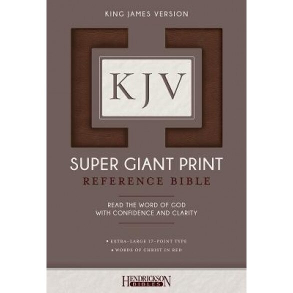 KJV Super Giant Print Bible, Hendrickson Bibles (Author)