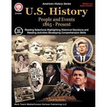 U.S. History, Grades 6-12: People and Events 1865-Present, George Lee (Author) U.S. History, Grades 6-12: People and Events 1865-Present, George Lee (Author)