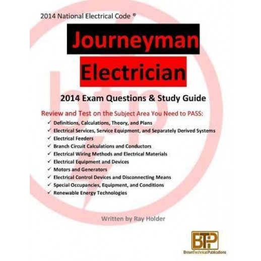2014 Journeyman Electrician Study Guide, Ray Holder (Author)