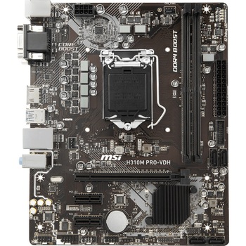Placa de baza MSI H310M PRO-VDH, Socket 1151