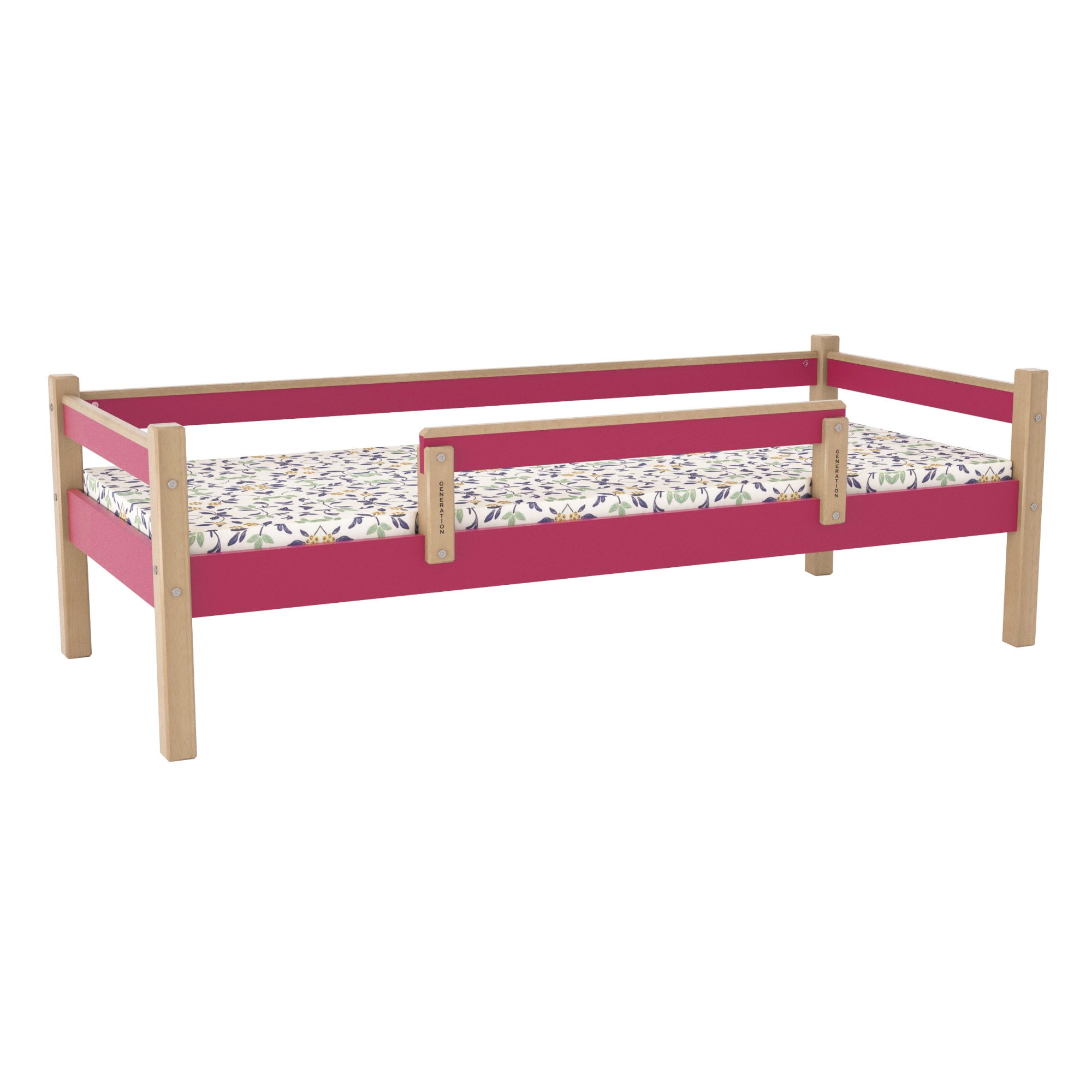 Pat-Patut pentru copii ,190x80 cm, Pal Melaminat-FAG lemn masiv,Mobilier GENERATION-4