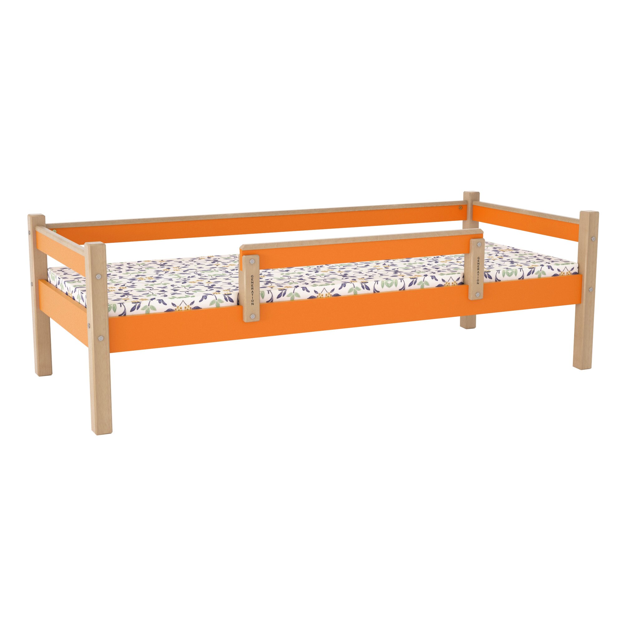 Pat-Patut pentru copii ,190x80 cm, Pal Melaminat-FAG lemn masiv,Mobilier GENERATION-2