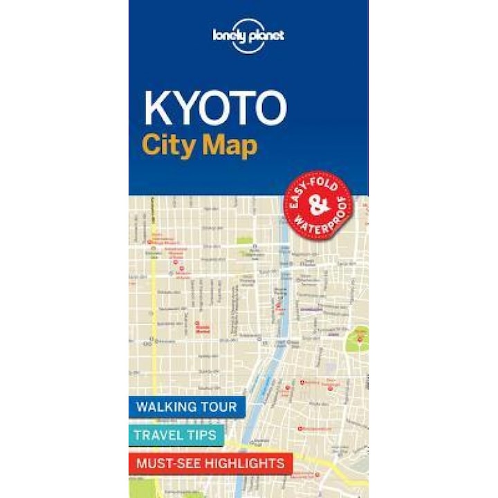 Lonely Planet Kyoto City Map, Lonely Planet (Author)