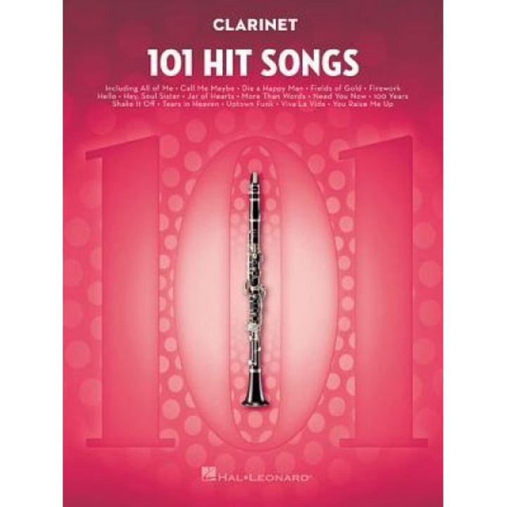 101 Hit Songs: For Clarinet, Hal Leonard Corp