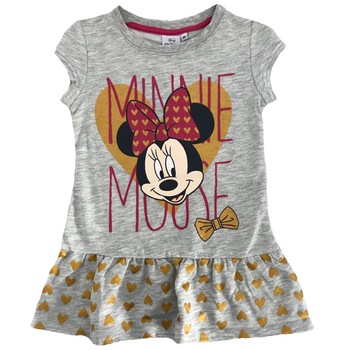 Rochie Minnie Mouse, gri cu Rochie Minnie Mouse, gri cu