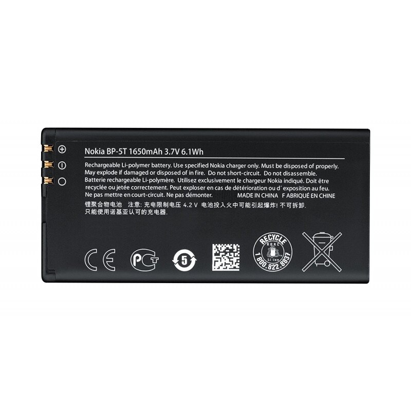 Acumulator Nokia Lumia 820 BP-5T 1650mAh Original bulk