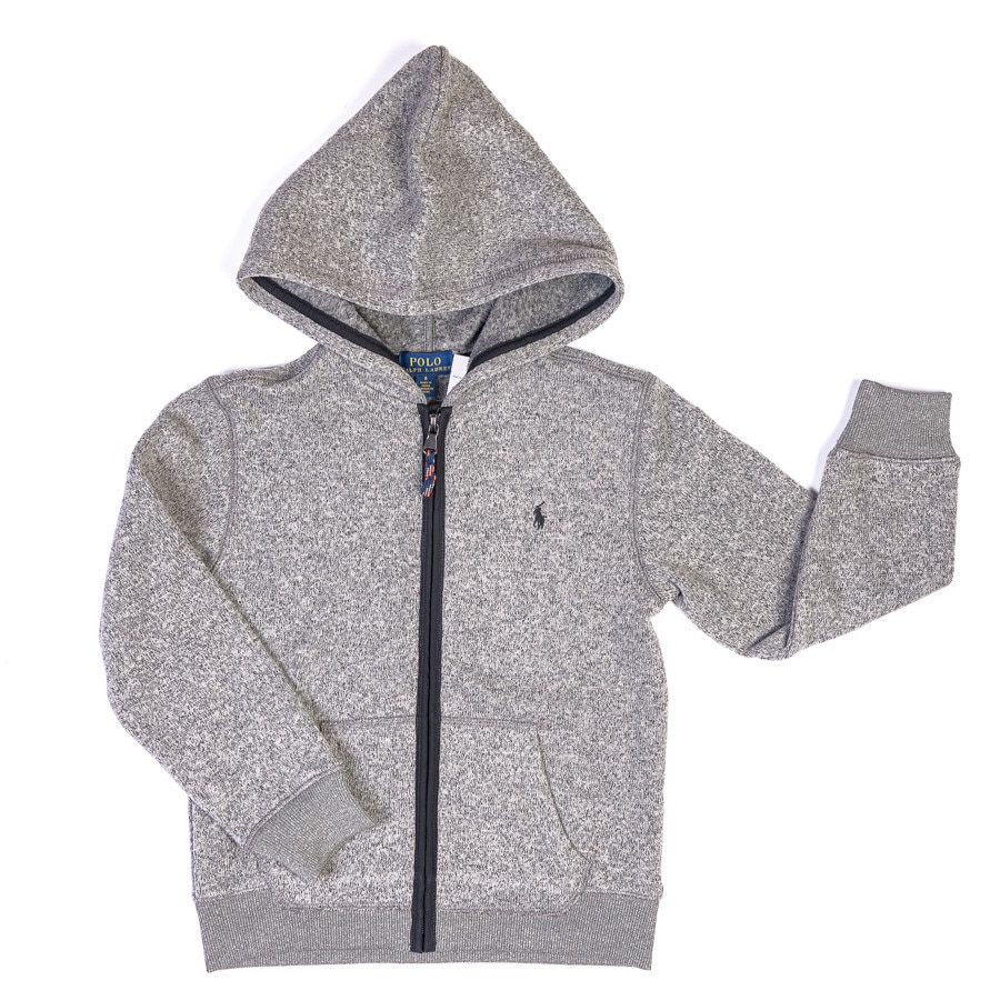 Hanorac gri, Polo Ralph Lauren, baieti, 5-6 ani