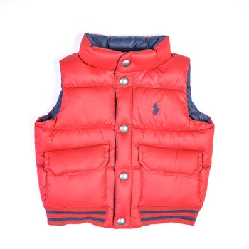 Vesta dublu fata, rosu si bleumarin, Polo Ralph Lauren, baieti, 6 luni Vesta dublu fata, rosu si bleumarin, Polo Ralph Lauren, baieti, 6 luni