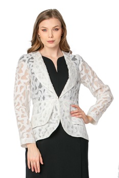 Sacou alb elegant, Tonia Sacou alb elegant, Tonia
