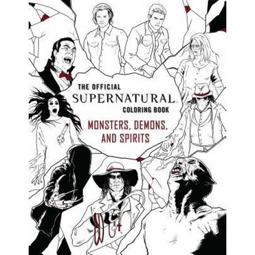 The Official Supernatural Coloring Book: Monsters, Demons, and Spirits, Insight Editions (Author)