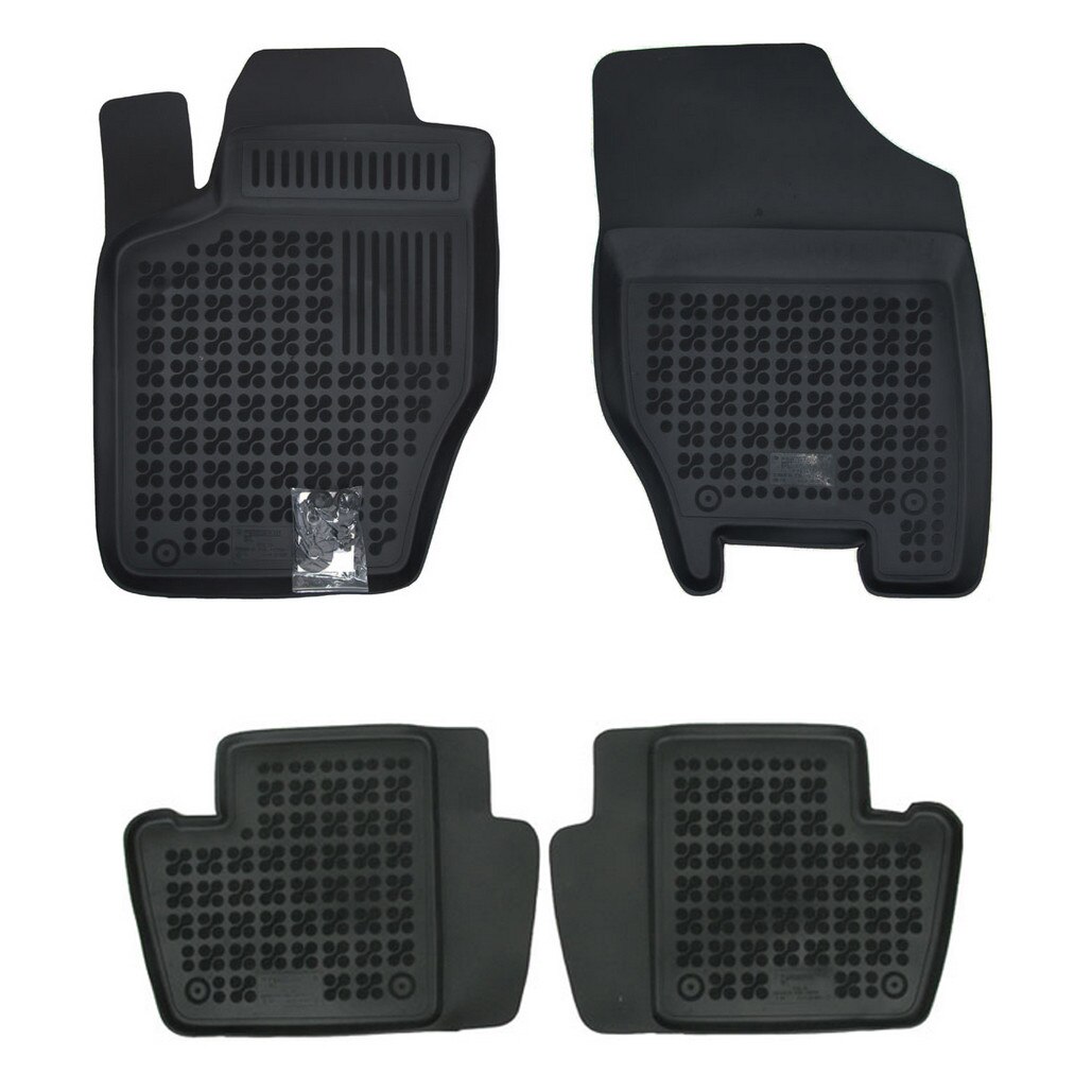 Covoare / Covorase cauciuc PEUGEOT 307 2001-2008 presuri stil tip tavita Rezaw