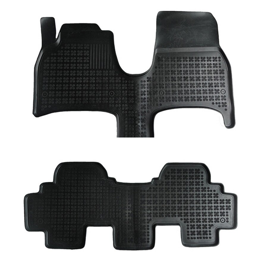 Covoare / Covorase cauciuc PEUGEOT 807 I 2002-2014 presuri stil tip tavita Rezaw