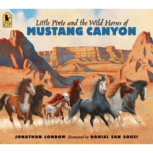 Little Pinto and the Wild Horses of Mustang Canyon, Jonathan London (Author)