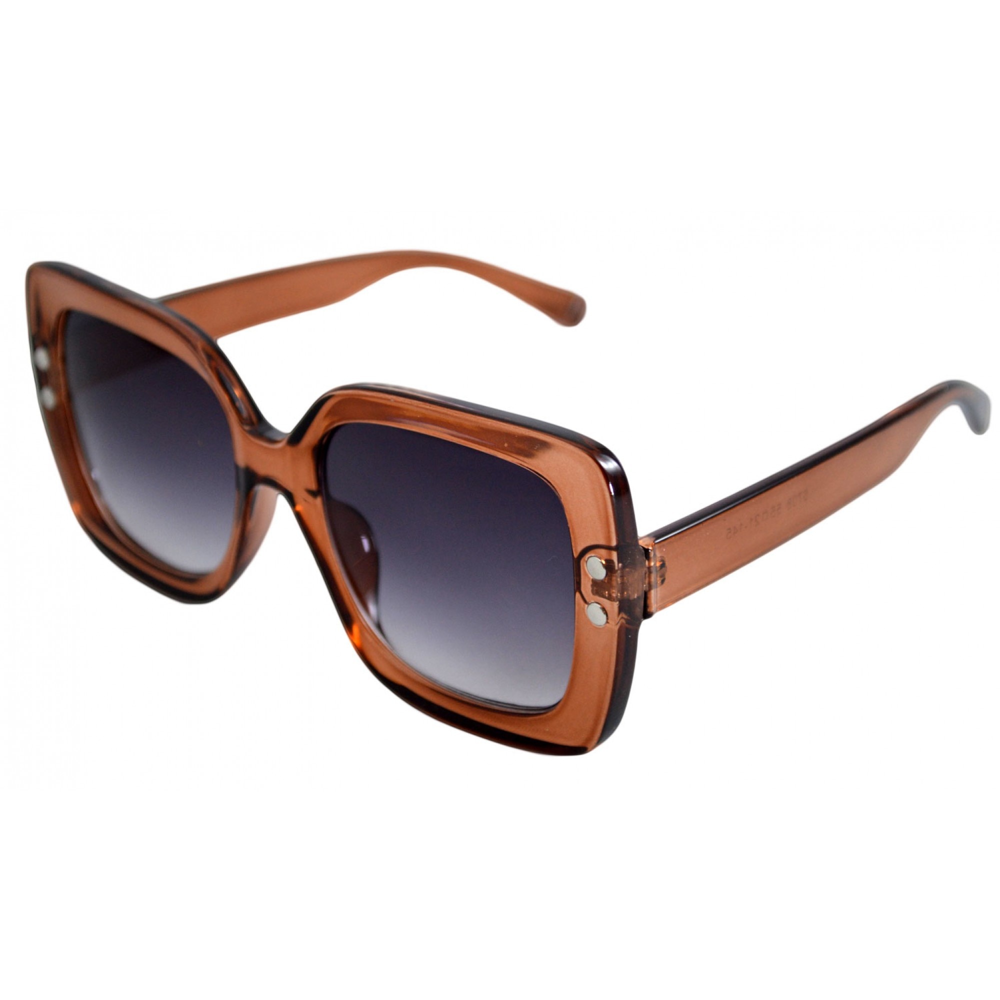 Ochelari de Soare Dama Rectangular Maro Oversized oo-