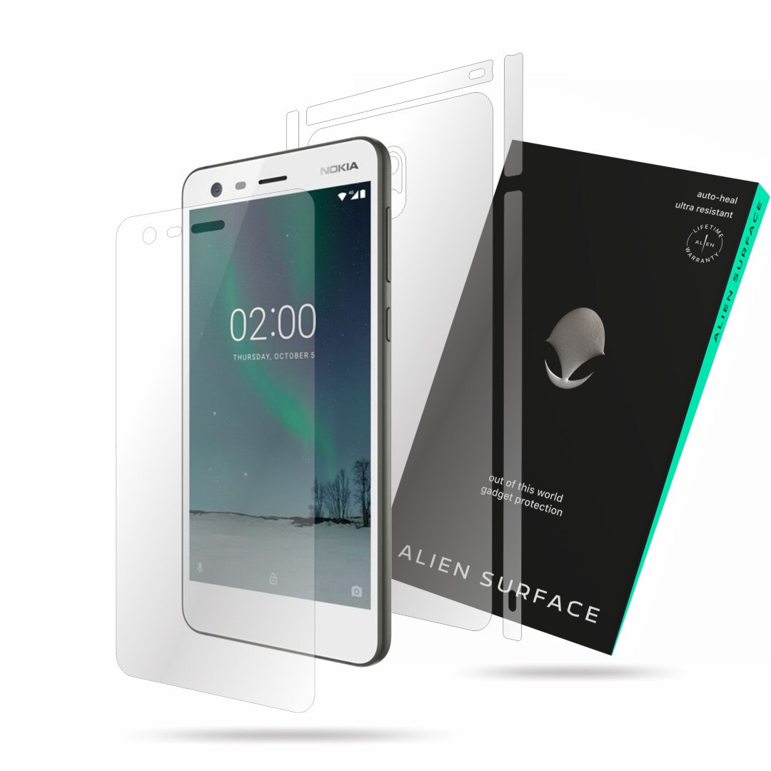 Folie Alien Surface, Nokia 2, protectie ecran, spate, laterale