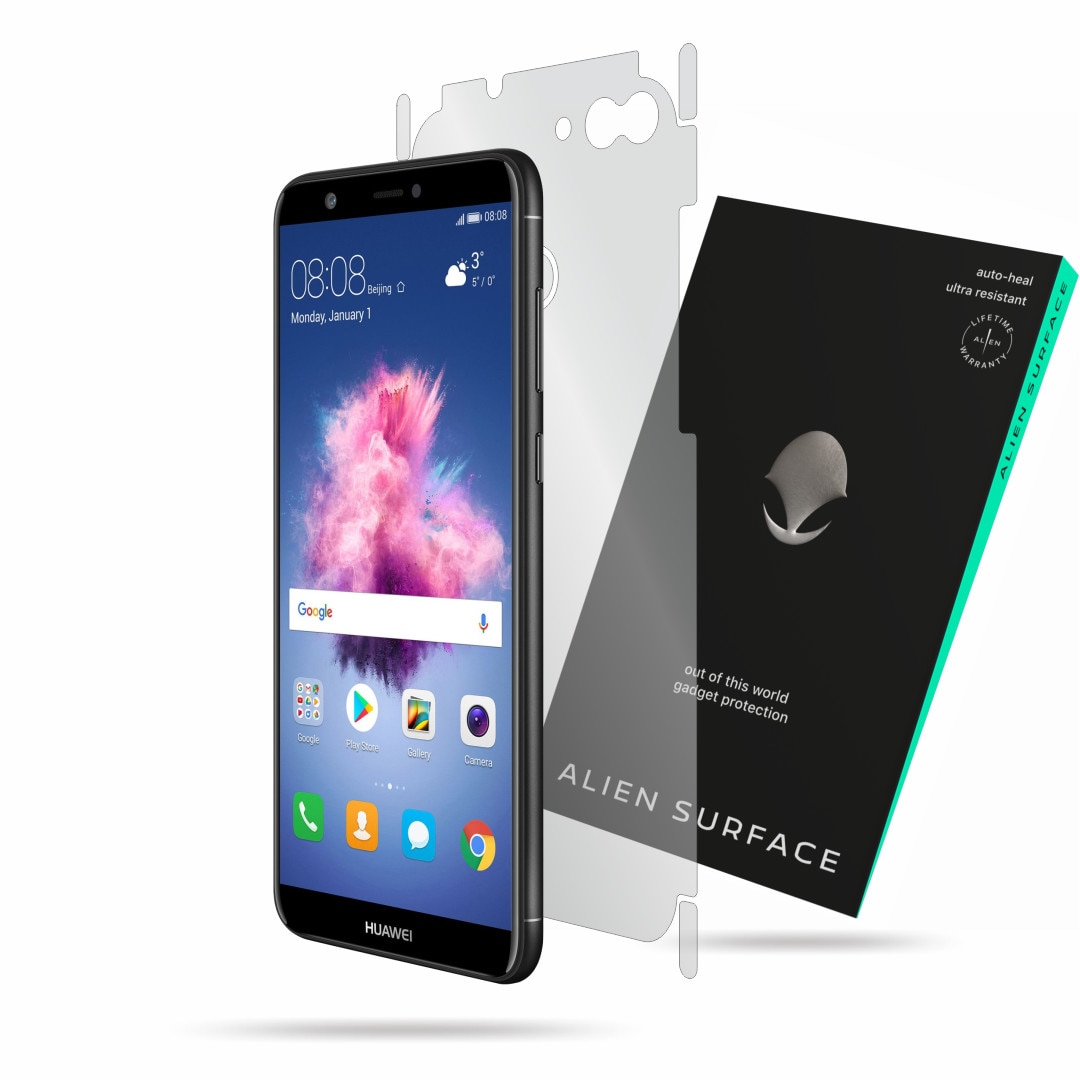 Folie Alien Surface, Huawei P Smart, protectie spate, laterale