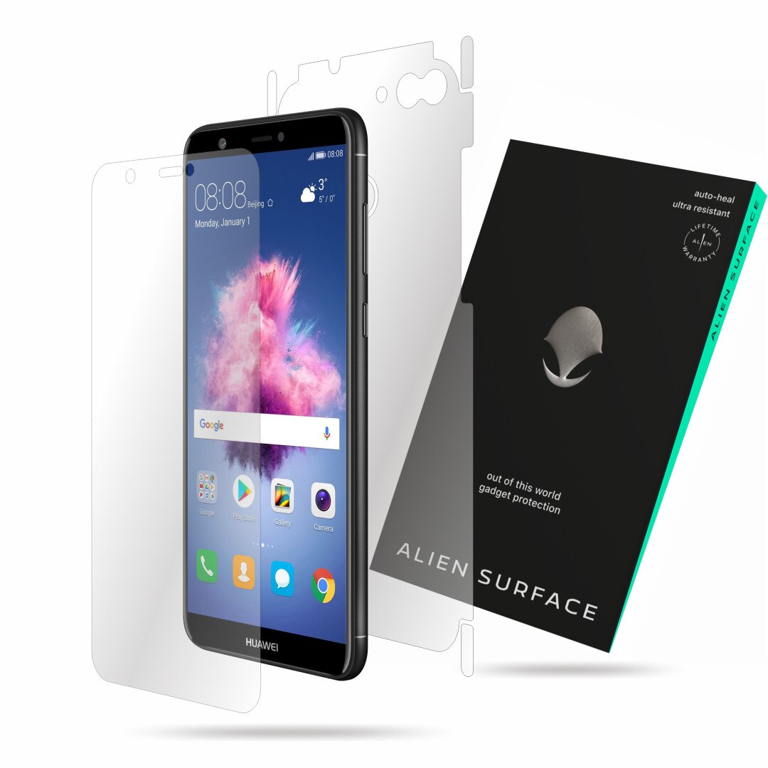 Folie Alien Surface, Huawei Enjoy 7S, protectie ecran, spate, laterale