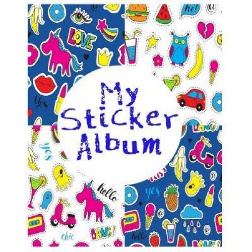 My Sticker Album: Blank Sticker Book, 8 X 10, 64 Pages, Dartan Creations (Author)