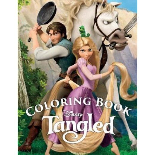 Tangled Coloring Book: Great Book for Your Children (48 Illustrations), Steve Pictor (Author)