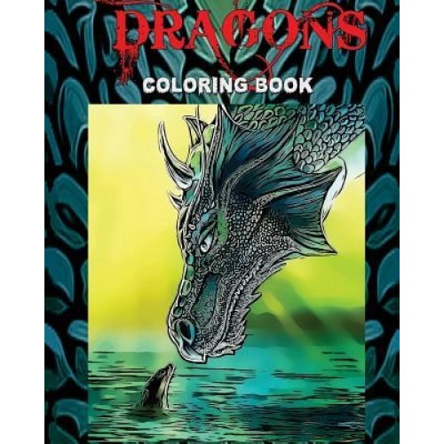 Dragons: Coloring Book: Design Coloring Book, Angela Catnich (Author)