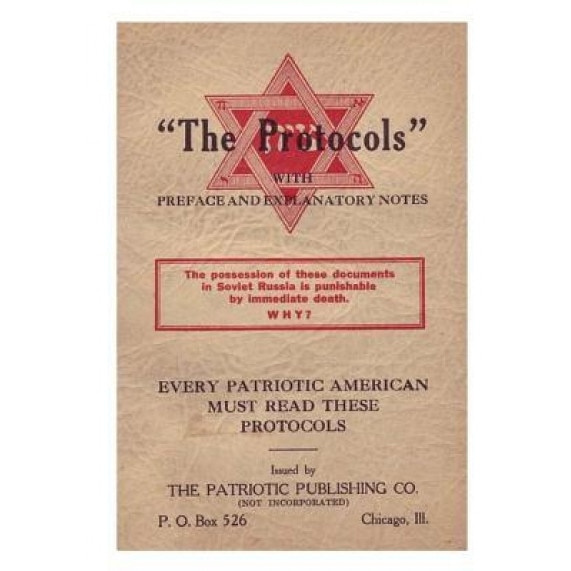 The Protocols of the Learned Elders of Zion, Unknown Author (Author)