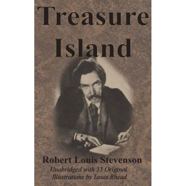 Treasure Island: Unabridged with 33 Original Illustrations by Louis Rhead, Robert Louis Stevenson (Author)