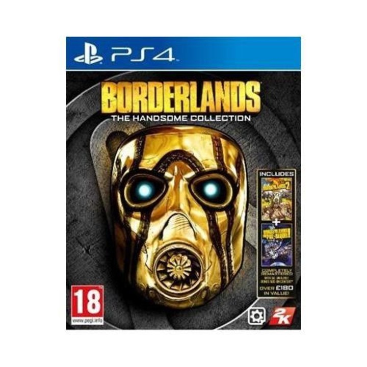 Take 2 Borderlands The Handsome Collection játék, PS4 kontrollerhez