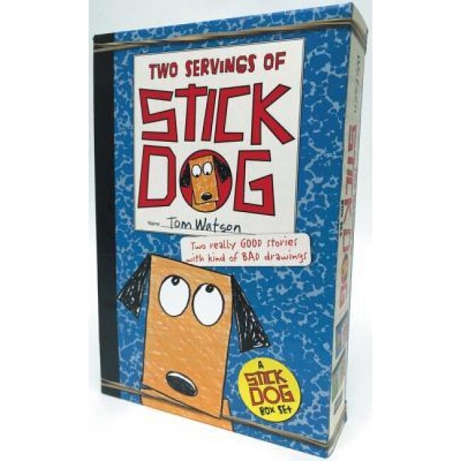Stick Dog Box Set: Two Servings of Stick Dog: Stick Dog and Stick Dog Wants a Hot Dog, Tom Watson (Author)