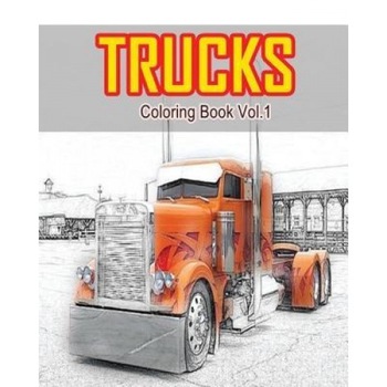 Trucks Coloring Book Vol.1: Trucks Grayscale Coloring Books for Adults Relaxation Art Therapy for Busy People, Mimic Mock (Author) Trucks Coloring Book Vol.1: Trucks Grayscale Coloring Books for Adults Relaxation Art Therapy for Busy People, Mimic Mock (Author)