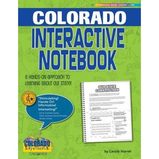 Colorado Interactive Notebook: A Hands-On Approach to Learning about Our State!, Carole Marsh (Author)