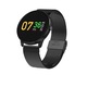 Ceas Smartwach Crimson 2018 plus, display color curea metalica, design elegant, G-senzor, Monitorizare bataile inimii, Android/ios, culoare negru