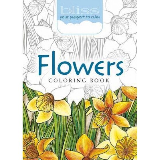 Bliss Flowers Coloring Book: Your Passport to Calm, Lindsey Boylan (Author)