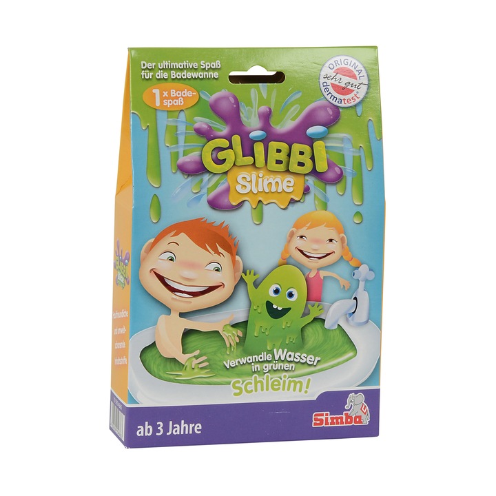 Solutie pentru slime Glibbi, gelatina Verde