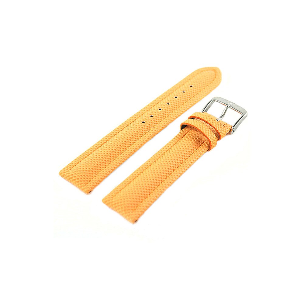 Curea de ceas Di-Modell Traveller 1255-45185, 18 mm, Portocaliu, catarama aurie