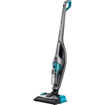 Aspirator vertical PowerPro Aqua 3-in-1 PHILIPS FC6408/01, 25.2 V, 0.6 L, Li-Ion, Argintiu Aspirator vertical PowerPro Aqua 3-in-1 PHILIPS FC6408/01, 25.2 V, 0.6 L, Li-Ion, Argintiu
