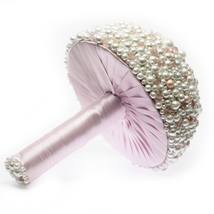 Buchet de mireasa din Perle, handmade
