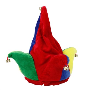 Palarie Arlechin cu clopotei, ProCart, canta si danseaza in 2 moduri, interior 17 cm Palarie Arlechin cu clopotei, ProCart, canta si danseaza in 2 moduri, interior 17 cm