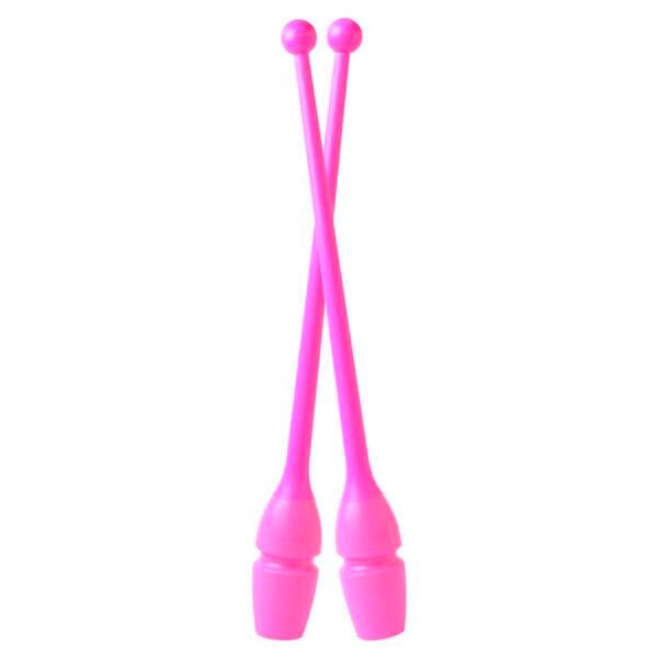 Maciuci gimnastica ritmica jonglerii marca Dvision lungime 41 cm culoare ROZ