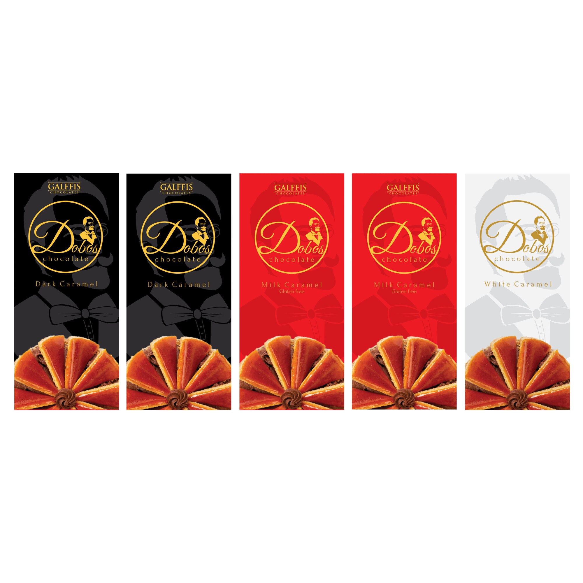 Pachet cadou 4+1 Ciocolata Galffis 500gr