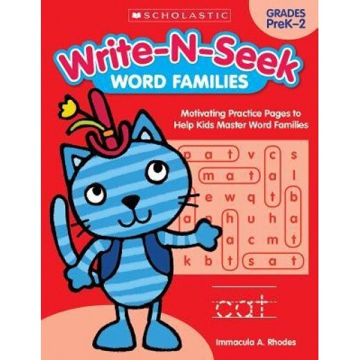Word Families: Motivating Practice Pages to Help Kids Master Word Families, Immacula A. Rhodes (Author)