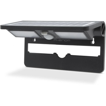 Reflector solar cu LED, cu senzor de miscare si de lumina - NEGRU Reflector solar cu LED, cu senzor de miscare si de lumina - NEGRU