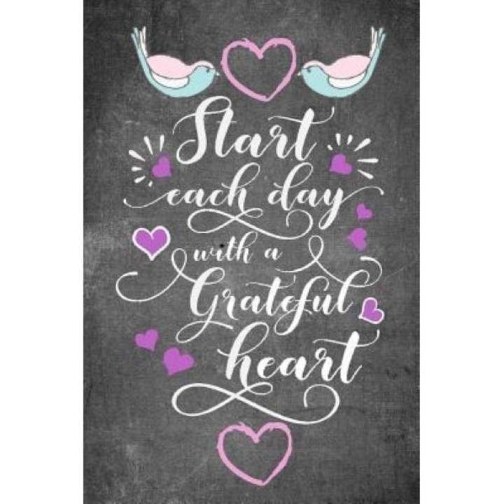 Start Each Day with a Grateful Heart: Gratitude Journal with Daily Bible Verses: Large Print Daily Gratitude and Prayer Journal, Inspirational Journals (Author)